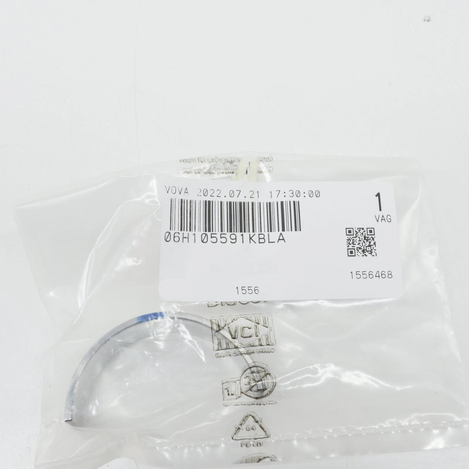 NEW AUDI A3 8V LOWER CRANKSHAFT BEARING SHELL 06H105591KBLA