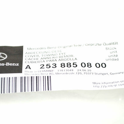 NEW MERCEDES-BENZ GLC COUPE C253 REAR BUMPER TOW EYE COVER A2538850800 ORIGINAL