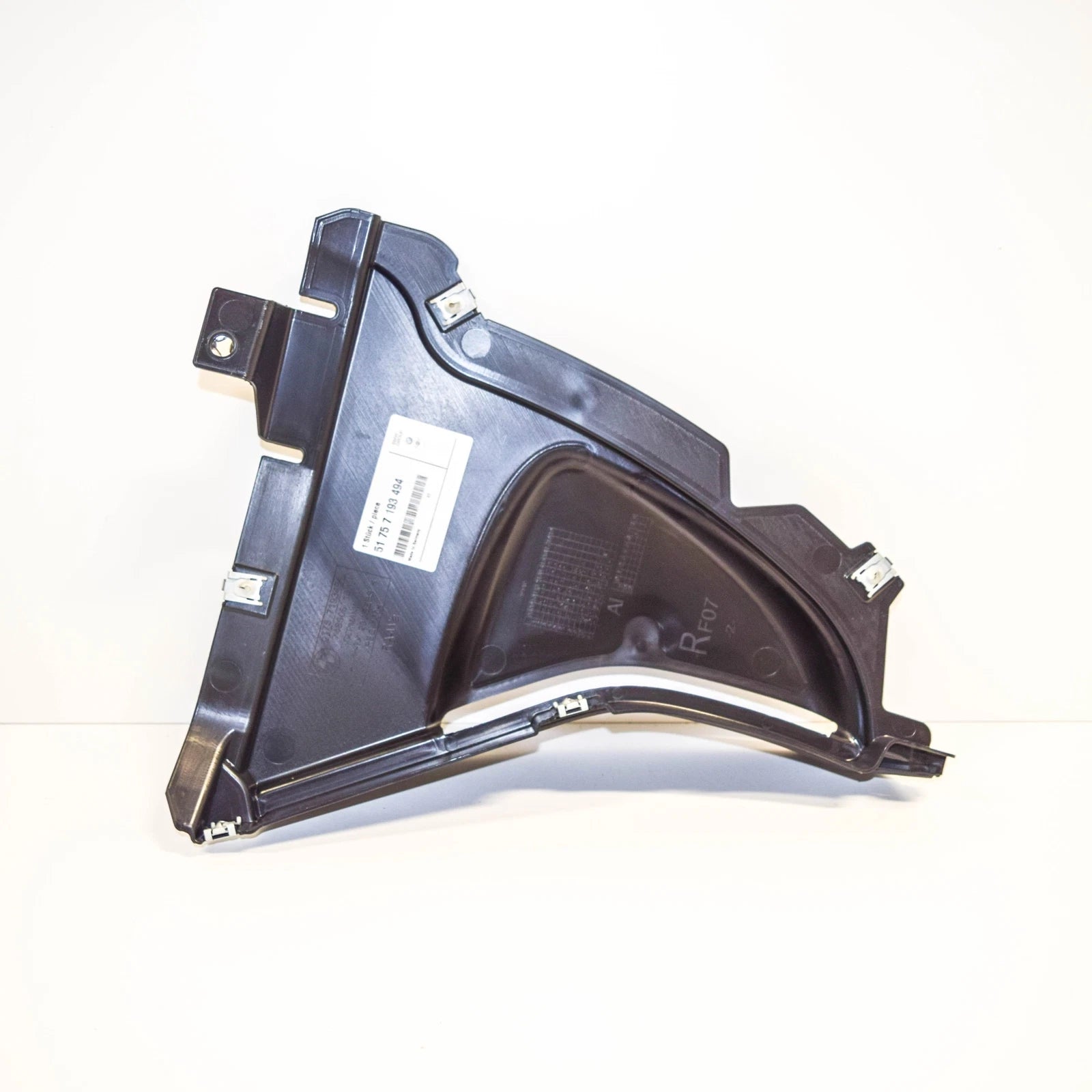 NEW BMW 5 GT F07 FRONT RIGHT FENDER BOTTOM COVER 51757193494 ORIGINAL