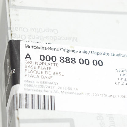NEW MB E W213 RADIATOR GRILLE STAR BADGE EMBLEM BASE PLATE A0008880000 ORIGINAL