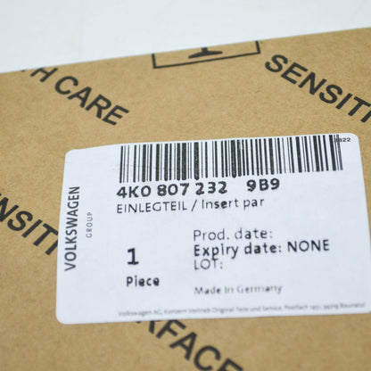 NEW AUDI A6 C8 FRONT BUMPER GRILLE LOWER INSERT MOLDING 4K08072329B9 ORIGINAL