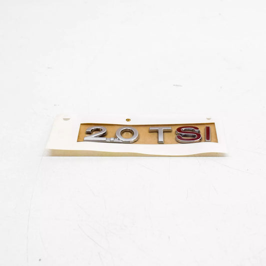 NEW VW PASSAT B7 REAR 2.0 TSI CHROME BADGE EMBLEM 3C0853675AGGQF ORIGINAL