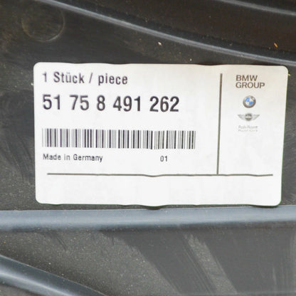 NEW BMW 7 G11 REAR RIGHT UNDERBODY TANK UNDERSHIELD 51758491262 8491262 ORIGINAL