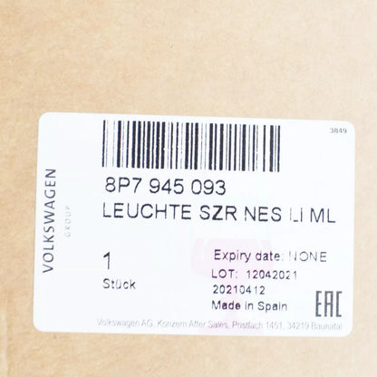 NEW AUDI A3 CONVERTIBLE 8P7 LEFT SIDE INNER TAILLIGHT 8P7945093