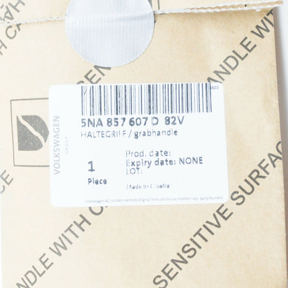 NEW VW TIGUAN AD FRONT ROOF GRAB HANDLE 5NA857607D82V 5NA857607D 82V ORIGINAL