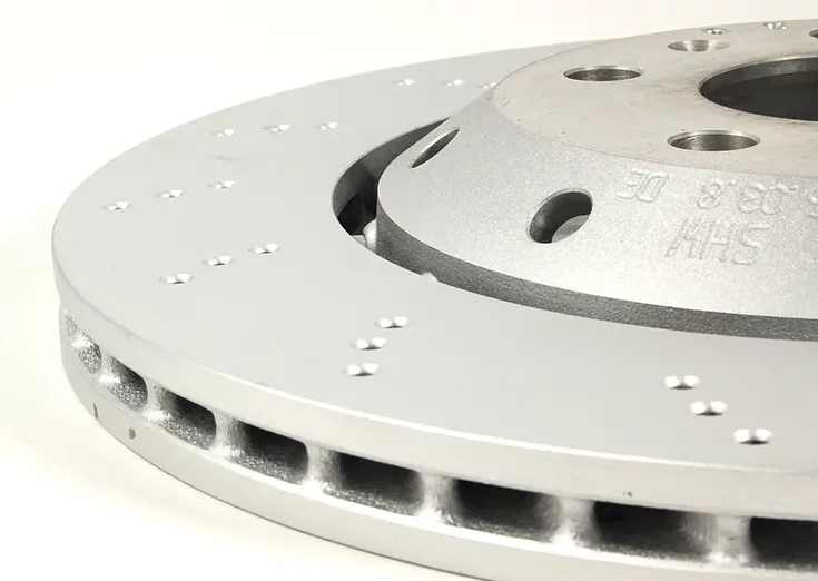 new audi rs4 avant quattro b7 rear right vented brake disc 8e0615602d original