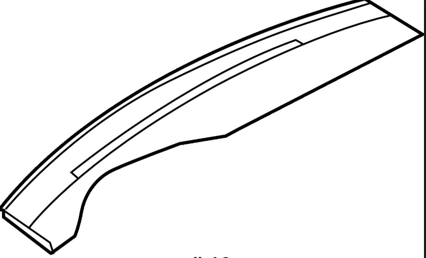 new audi q7 4l front dash heater air vent duct cover rhd 4l28199231gk original