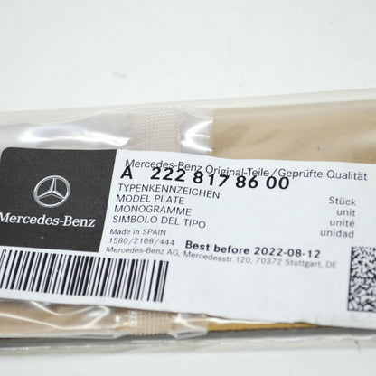 NEW MERCEDES-BENZ GLA X156 REAR TAILGATE EMBLEM BADGE LOGO A2228178600 ORIGINAL