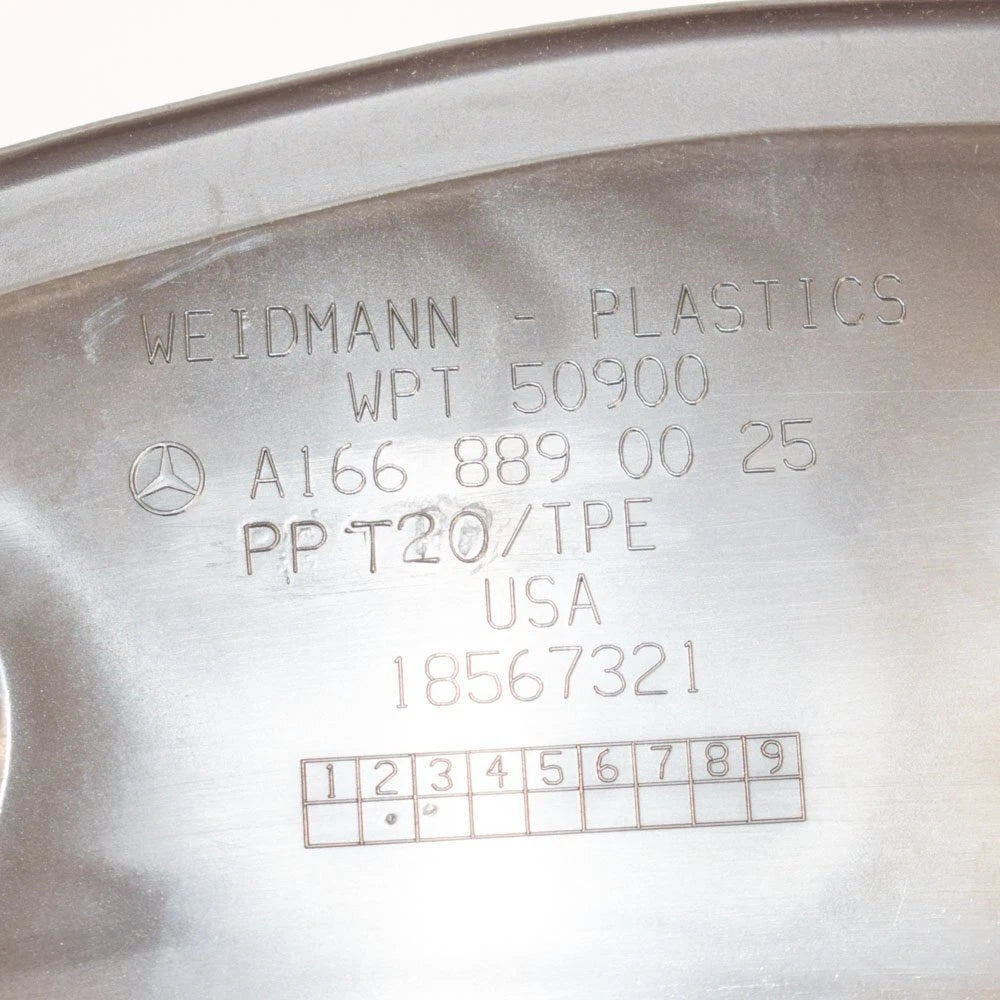 NEW MERCEDES BENZ M W166 RIGHT FENDER REAR COVER A1668890025 ORIGINAL