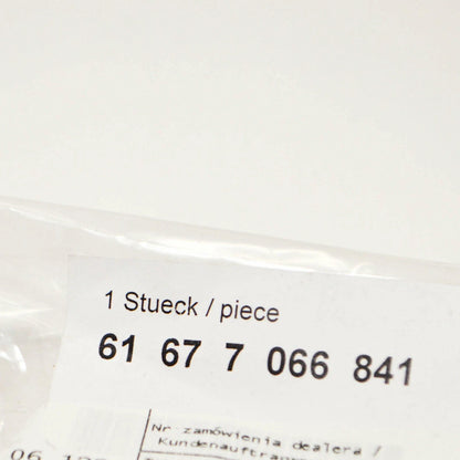 NEW BMW 3 E46 LEFT HEADLIGHT WASHER COVER 61677066841 ORIGINAL