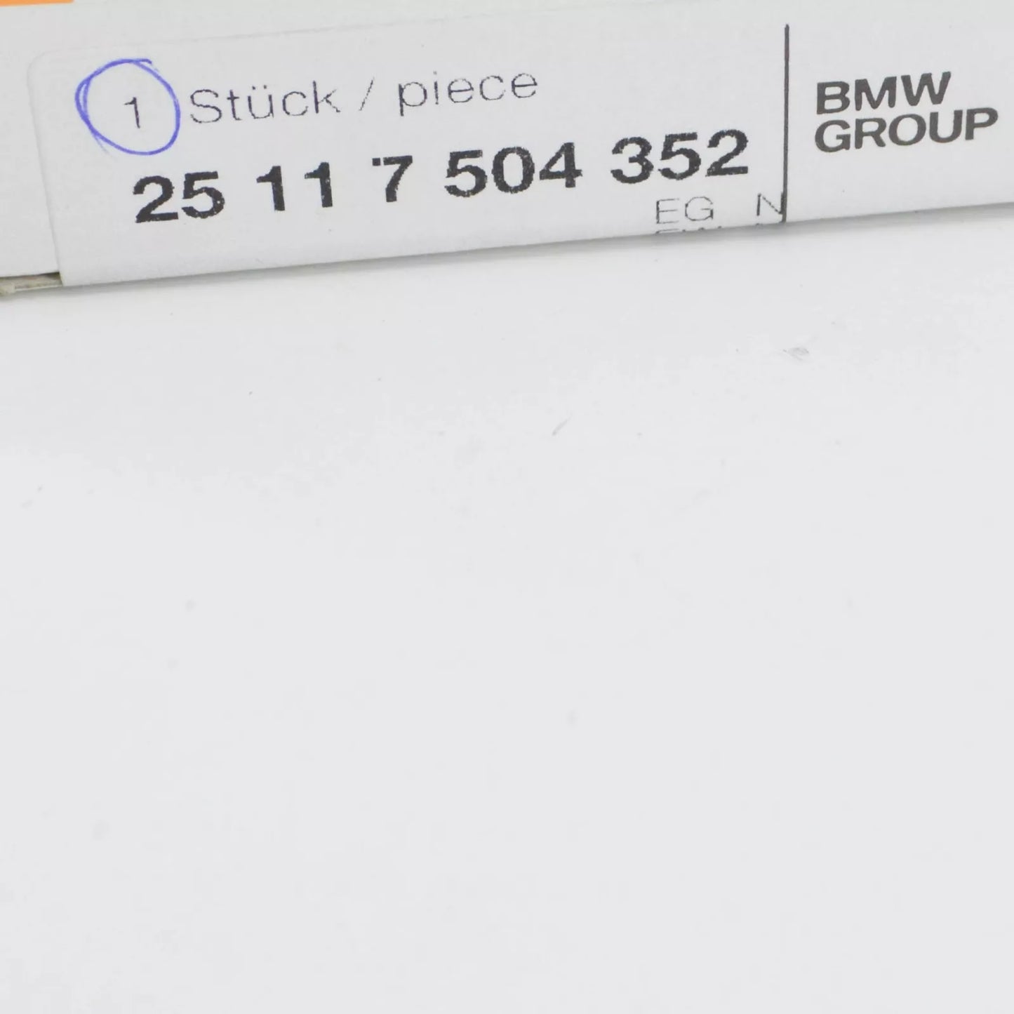 NEW BMW Z8 ROADSTER E52 GEAR SHIFTING KNOB 7504352 25117504352 ORIGINAL