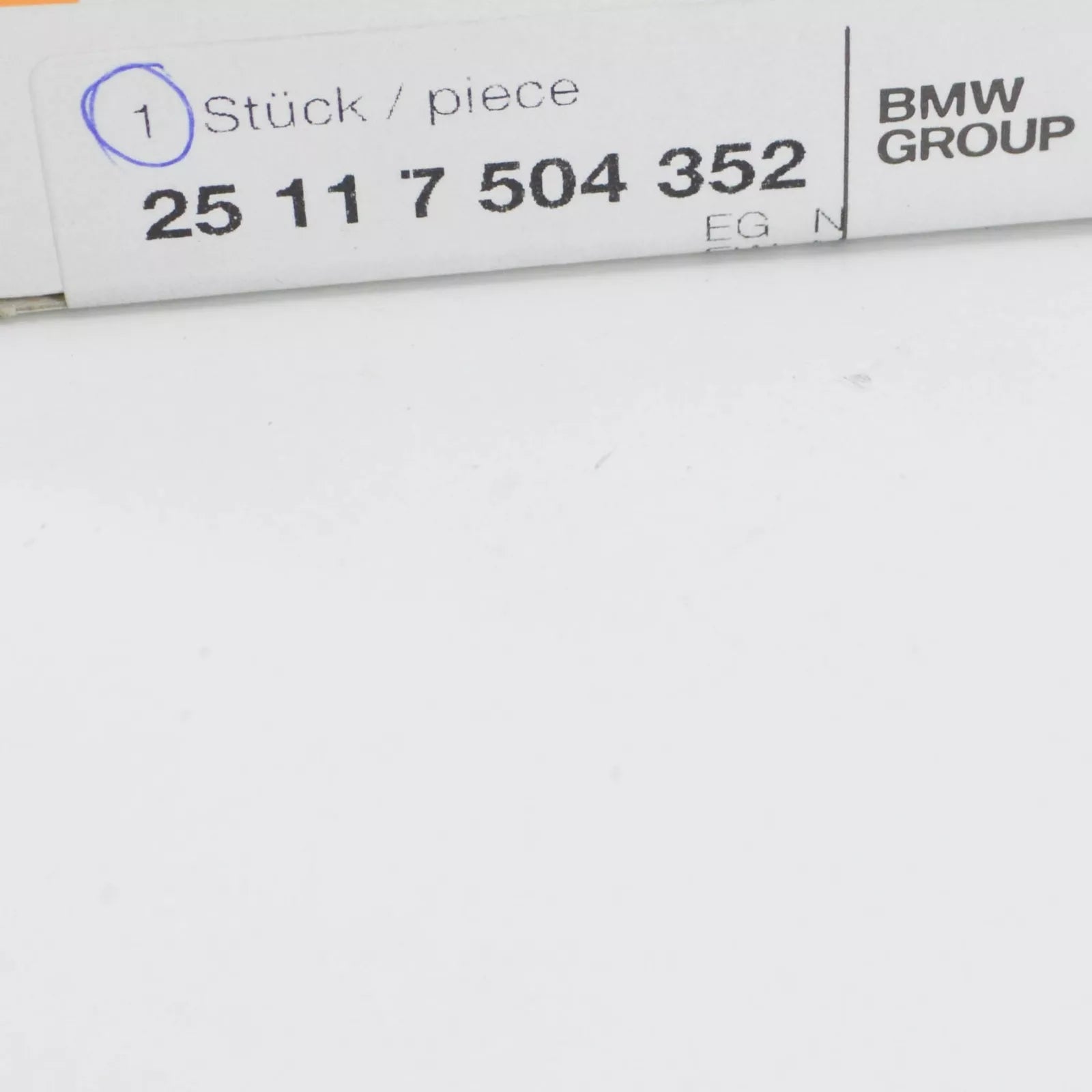 NEW BMW Z8 ROADSTER E52 GEAR SHIFTING KNOB 7504352 25117504352 ORIGINAL