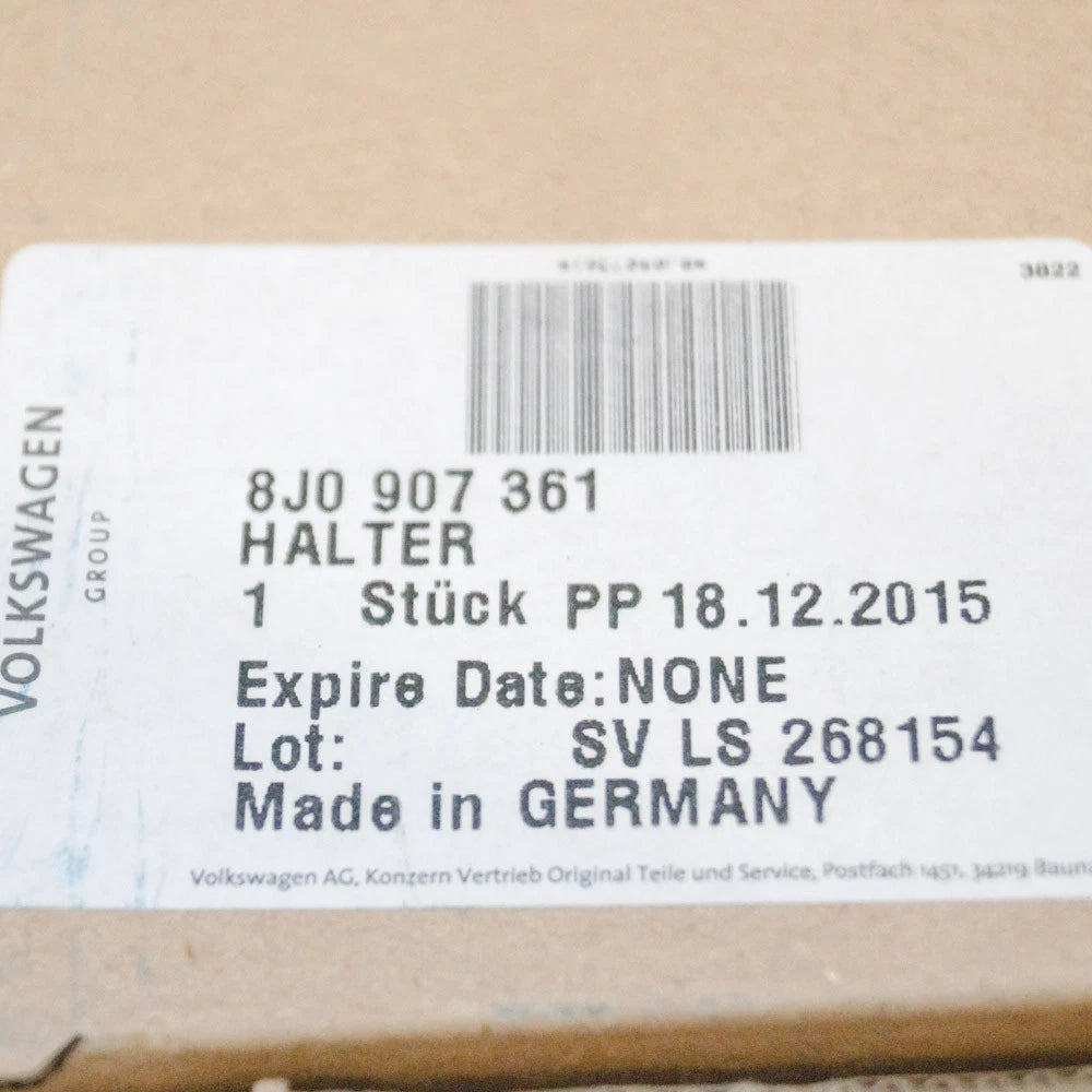 NEW AUDI TT FV3 FUSE RELAY BOX BRACKET 2015 8J0907361