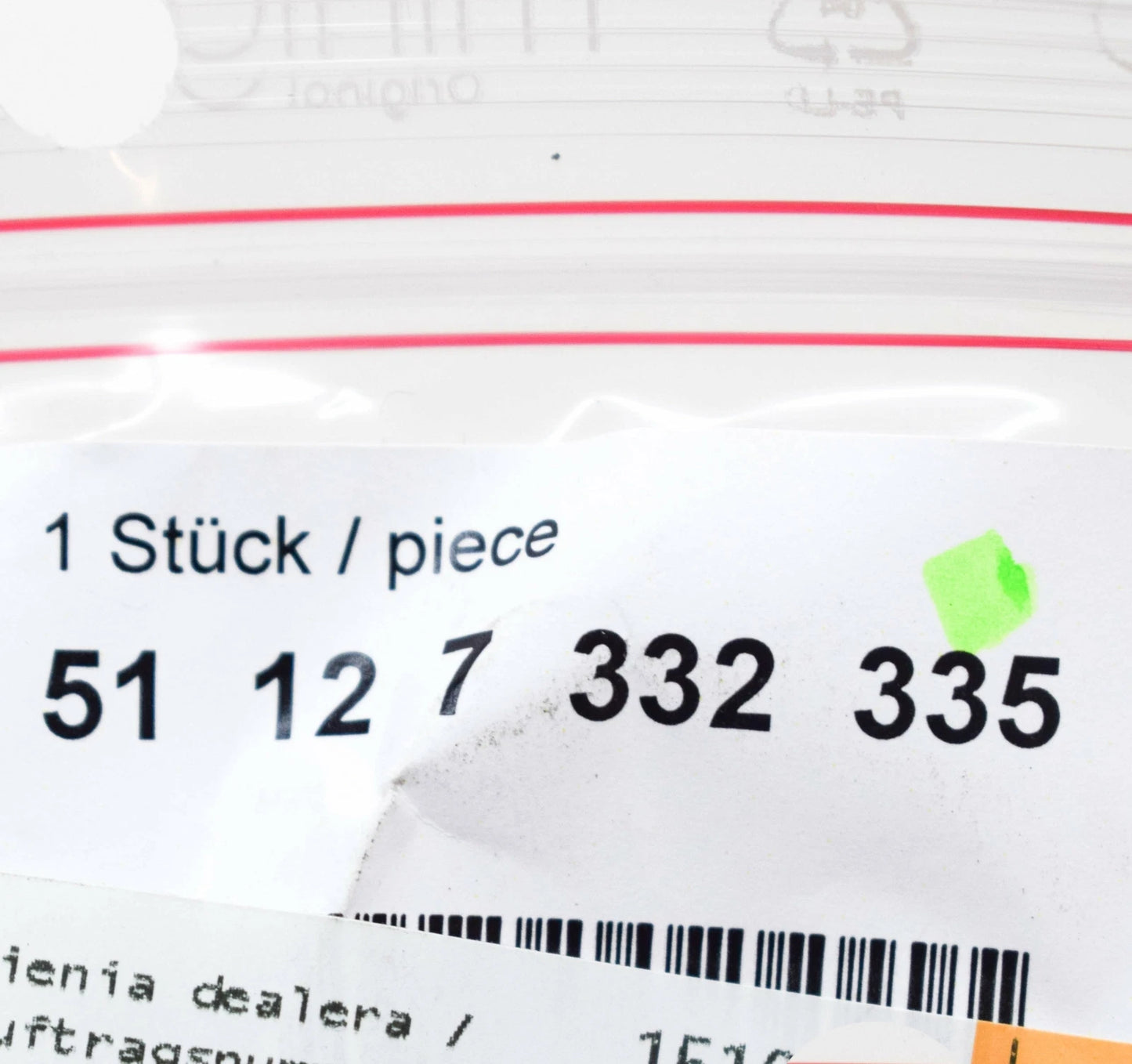 NEW BMW X1 F48 FRONT LEFT DOOR SILL WHEEL ARCH COVER MOUNT 51127332335 ORIGINAL