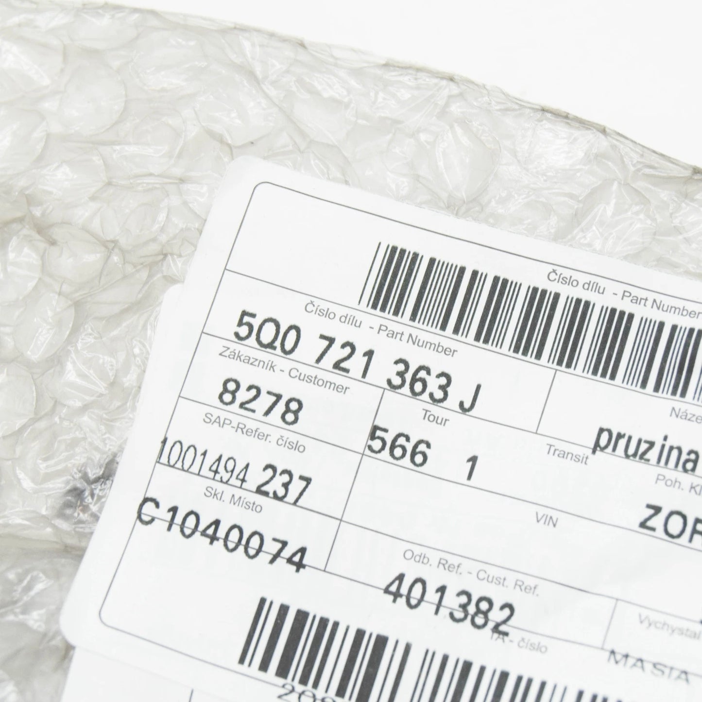 NEW AUDI Q2 GA CLUTCH PEDAL MECHANISM TENSION SPRING 5Q0721363J ORIGINAL