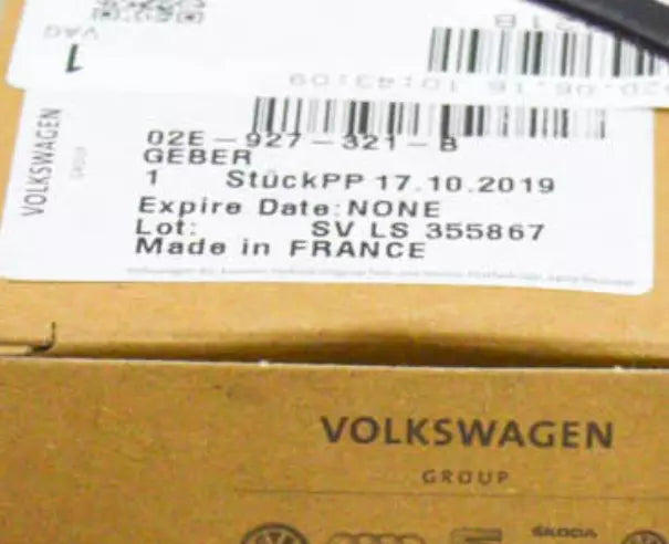 NEW AUDI A3 8P SPEED SENSOR WITH TEMPERATURE SENSOR 02E927321B