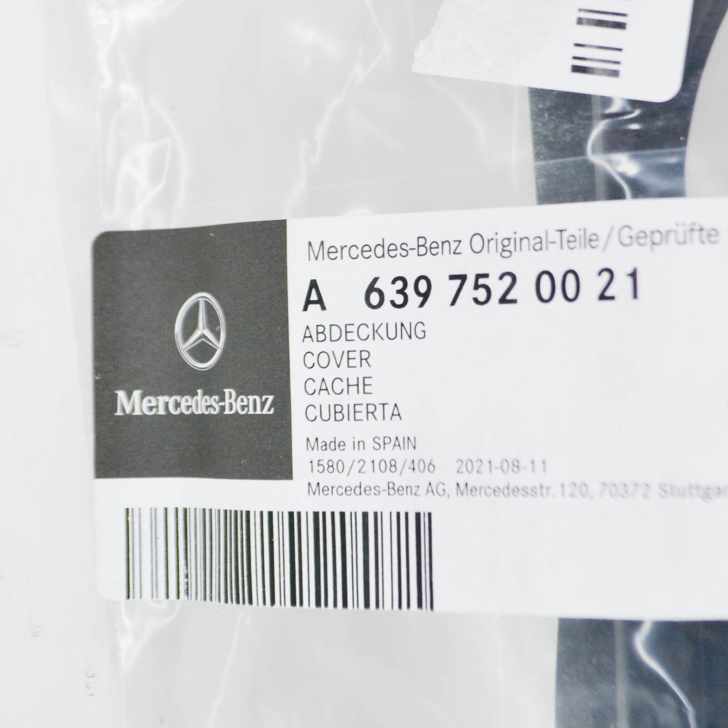 NEW MERCEDES-BENZ VITO W639 FUEL TANK FLAP COVER A6397520021 ORIGINAL