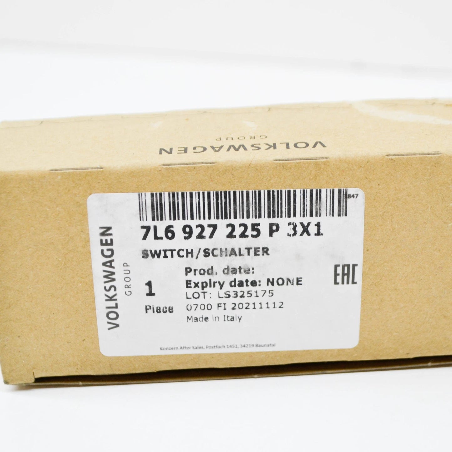 NEW VW TOUAREG 7L MK1 STABILITY CONTROL SWITCH PANEL 7L6927225P3X1