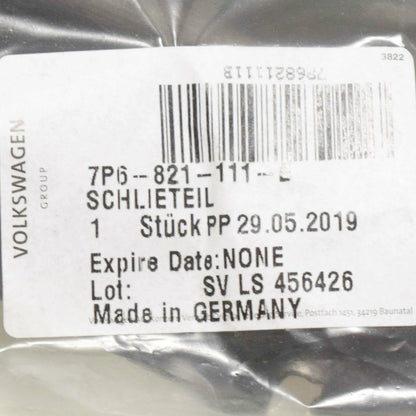 NEW VW TOUAREG MK2 7P FENDER LEFT REAR CLOSING ELEMENT 7P6821111B ORIGINAL