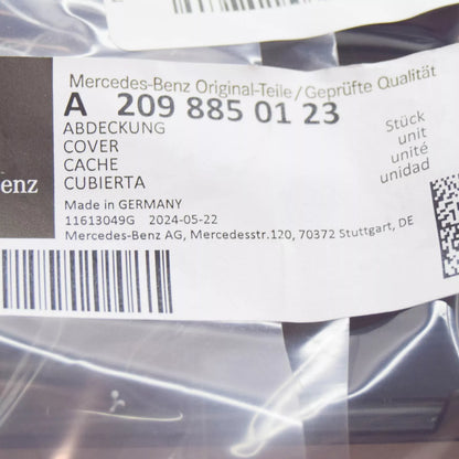 NEW MERCEDES-BENZ CLK C209 FRONT LOWER GRILL A2098850123 ORIGINAL