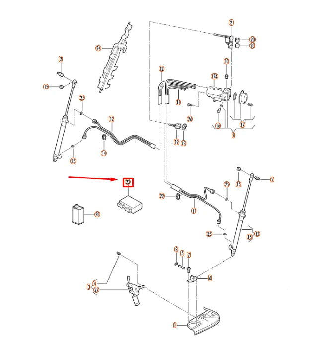 NEW VW BEETLE CONVERTIBLE 1Y TOP ROOF OPERATION CONTROL UNIT 1Y0959255D ORIGINAL