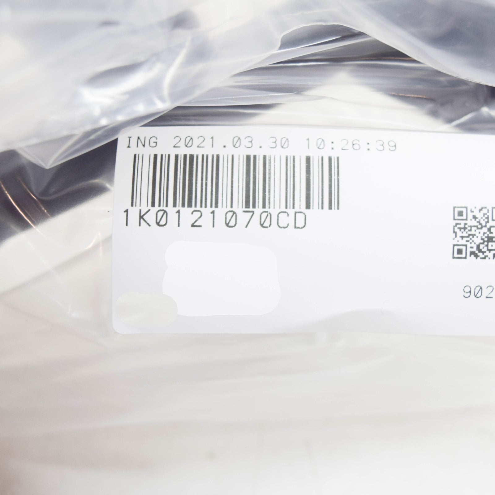 NEW AUDI A1 8X1 COOLANT PIPE HOSE 1K0121070CD ORIGINAL