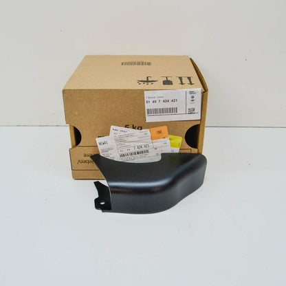 new bmw x4 g02 m f98 rear tailgate trunk lid left hinge cover 7424421 original