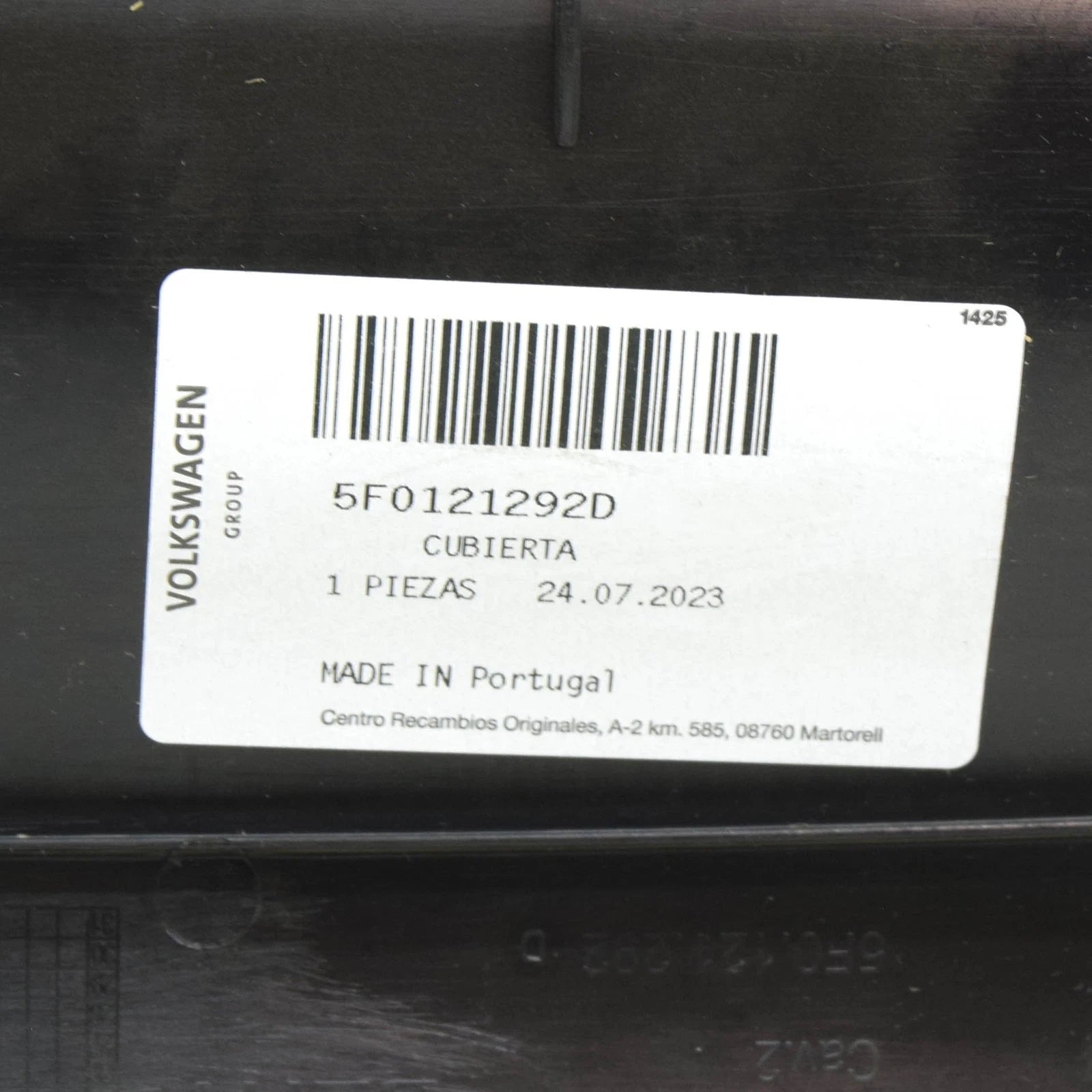 NEW SEAT LEON 5F LOWER RADIATOR AIR DEFLECTOR 5F0121292D ORIGINAL
