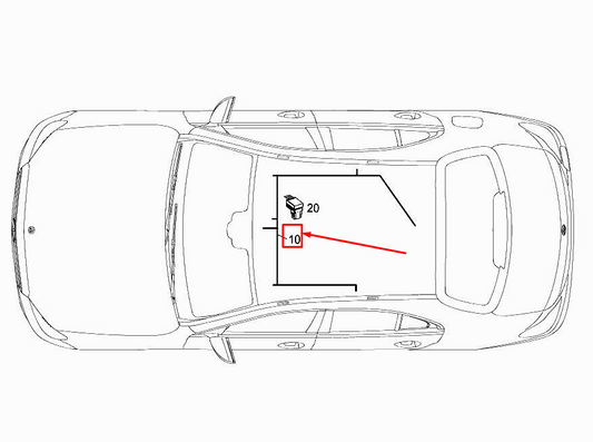 new mercedes-benz e w213 roof electrical wiring harness a2135401029 original