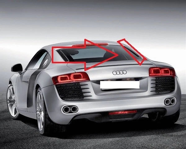 NEW AUDI R8 V8 (07-15) REAR ENGINE BAY LID O/S RIGHT GRILL 420827950B3FZ