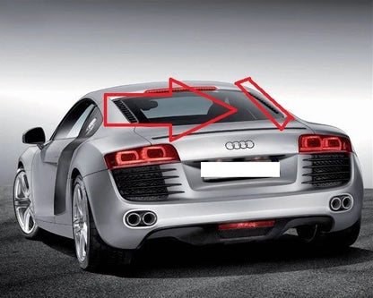 NEW AUDI R8 V8 (07-15) REAR ENGINE BAY LID O/S RIGHT GRILL 420827950B3FZ