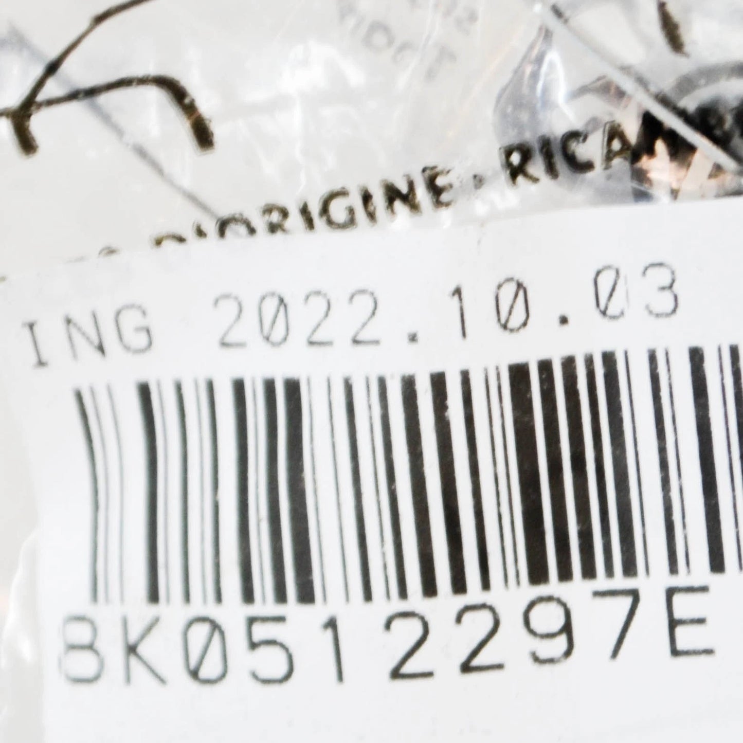 NEW AUDI A4 B8 REAR LOWER SPRING RUBBER PAD 8K0512297E ORIGINAL