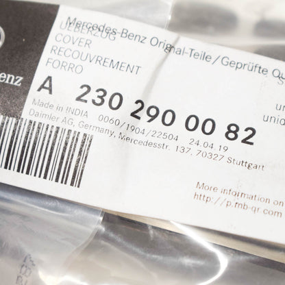 NEW MB SL R230 ALLUMINUM BRAKE PEDAL COVER A2302900082 ORIGINAL