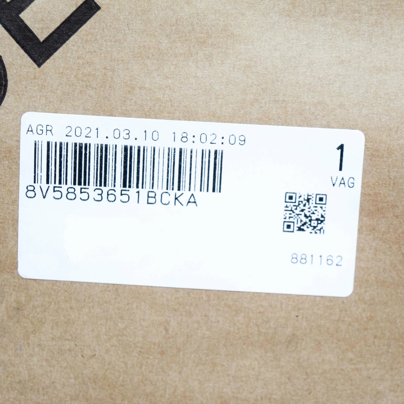 NEW AUDI A3 8V FRONT RADIATOR GRILLE 8V5853651BCKA