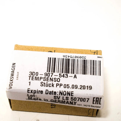NEW AUDI A6 AVANT 4G5, C7, 4GD INTERIOR TEMPERATURE SENSOR 3D0907543A ORIGINAL