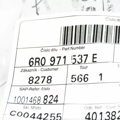 NEW VW POLO 6R MK5 NEGATIVE BATTERY EARTH LINE CABLE 6R0971537E ORIGINAL