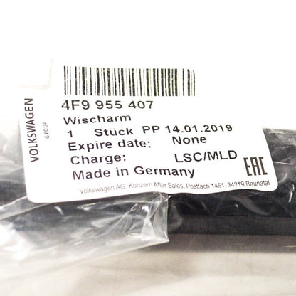 NEW AUDI A6 C6 REAR WINDSCREEN WIPER ARM BLADE 4F9955407 ORIGINAL