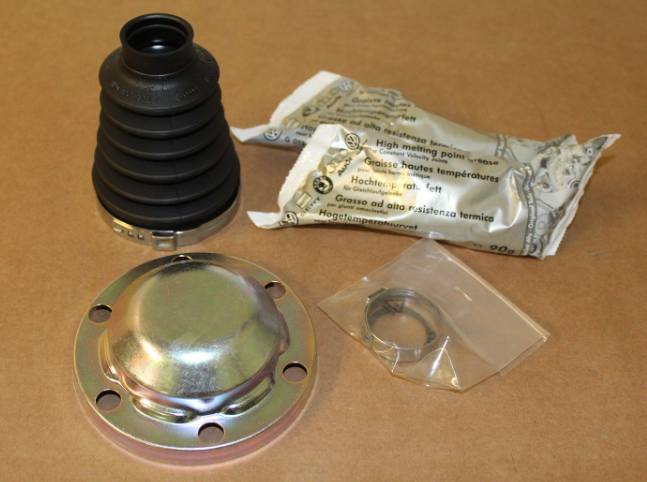 new vw polo aw mk6 front left inner cv boot kit 1k0498201a original