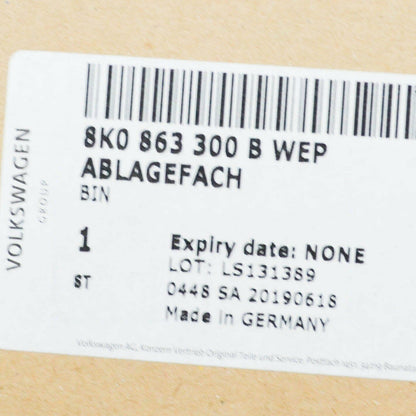 NEW AUDI A4 B8 CENTRE CONSOLE REAR STOWAGE COMPARTMENT 8K0863300BWEP ORIGINAL