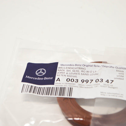 NEW MERCEDES-BENZ S-CLASS W126 FRONT CRANKSHAFT SEAL A0039970347 ORIGINAL