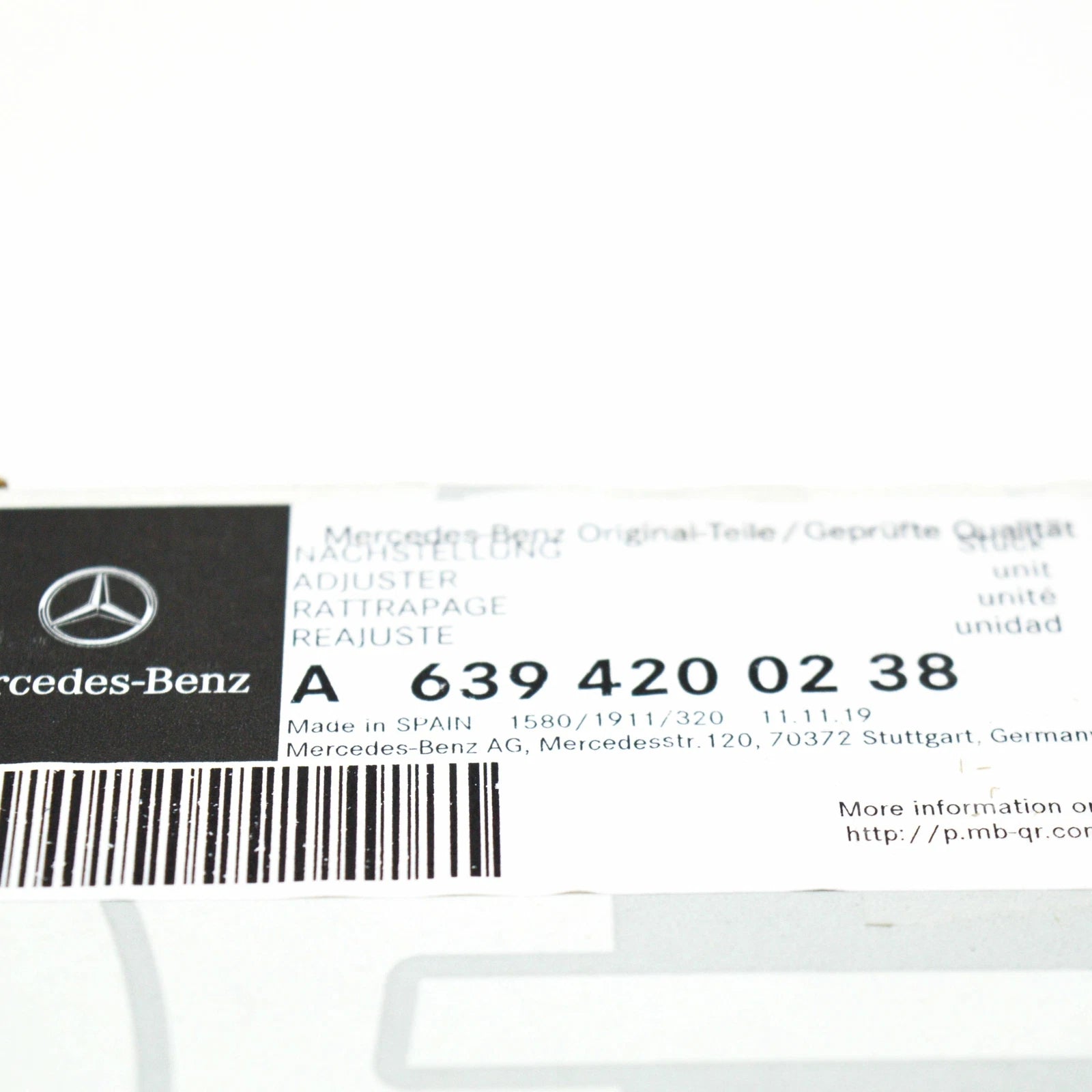 NEW MERCEDES-BENZ VITO W639 PARKING BRAKE ADJUSTER A6394200238