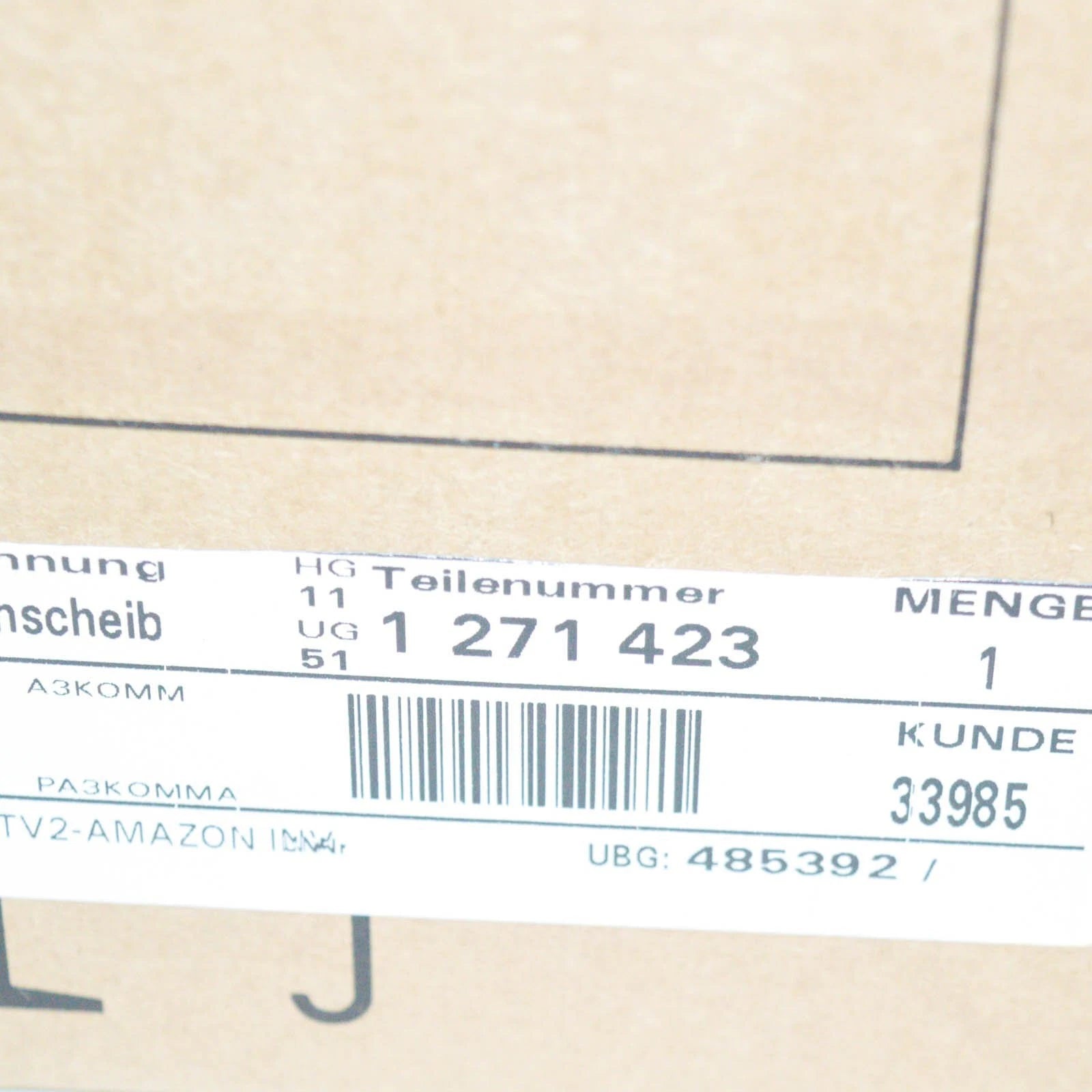 NEW BMW 7 E32 WATER PUMP PULLEY 11511271423 ORIGINAL