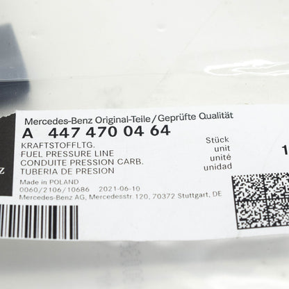NEW MB VITO W447 ADBLUE ADDITIVE FUEL PRESSURE LINE LHD A4474700464 ORIGINAL