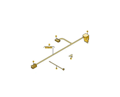 NEW AUDI A4 AVANT B9 MULTIMEDIA EQUIPMENT LEFT WIRING LOOM 4M0971366EN ORIGINAL