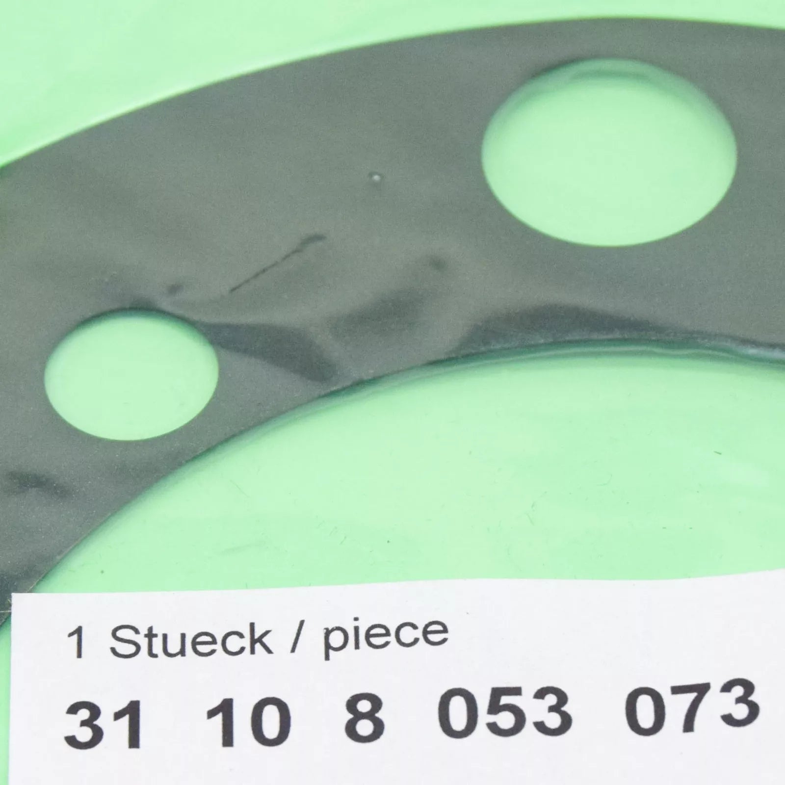 NEW BMW 3 F30, F80 FRONT BRAKE ROTOR BACKING SHIM 31108053073 ORIGINAL