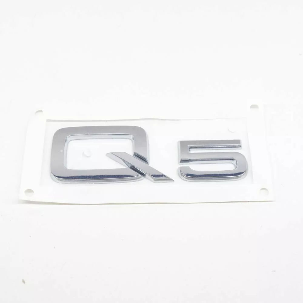 NEW AUDI Q5 8R REAR BOOT TRUNK LABEL BADGE DECAL EMBLEM 8R08537412ZZ