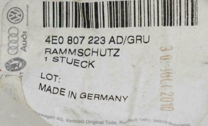 NEW AUDI A8 D3 4E FRONT LEFT BUMPER MOLDING TRIM 4E0807223ADGRU ORIGINAL