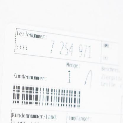 NEW BMW 3 COUPE E92 FRONT RADIATOR LEFT BLACK CHROME GRILLE 51137254971 ORIGINAL