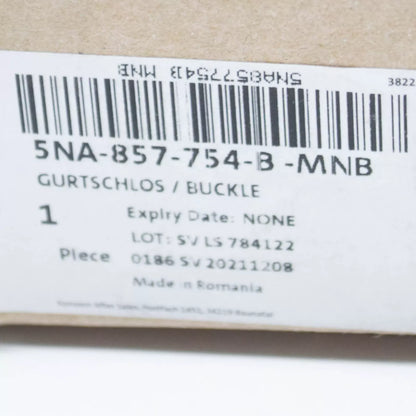 NEW VOLKSWAGEN TIGUAN AD MK2 REAR RIGHT SEAT BELT LATCH 5NA857754BMNB ORIGINAL