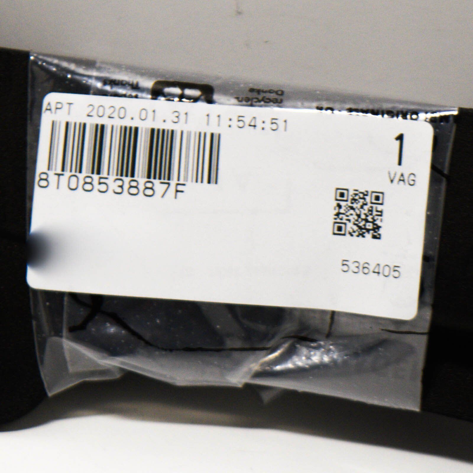 NEW AUDI A5 S5 8T FRONT WHEEL LEFT WHEEL SPOILER 8T0853887F ORIGINAL